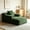Green, variant on AUU Corduroy Small Chaise Lounge – Reclinable Block-Shaped Leisure Single Sofa Couch for Living Room, Balcony, or Small Spaces