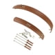 thumbnail image 1 of Guardabarros plegable para bicicleta, guardabarros delantero y trasero, guardabarros para bicicleta, delantero y trasero 20 pulgadas marrón, 1 of 8