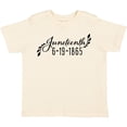 thumbnail image 3 of Inktastic Juneteenth 6-19-1865 Boys or Girls Toddler T-Shirt, 3 of 5