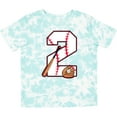 thumbnail image 3 of Inktastic Baseball Second Birthday Two Years Old Boys or Girls Toddler T-Shirt, 3 of 5