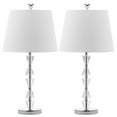 thumbnail image 2 of SAFAVIEH Deco Prism Crystal Lamp (Set of 2) | Clear / White |, 2 of 5