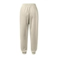 thumbnail image 3 of WILLBEST Pantalones Casuales de Mujer, de Moda, con Cintura Elástica, Holgados, Cargo, con Bolsillo para Mayor Comodidad Diaria. Chica, 3 of 4