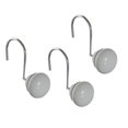 thumbnail image 1 of Juego de 12 ganchos para cortinas de ducha Creative Scents, color gris, 1 of 6