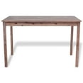 thumbnail image 2 of vidaXL Dining Table Solid Acacia Wood 47.2"x27.6"x 29.5", 2 of 4
