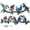 2PCS, variant on Protoiya 2Pcs Metal Bird Wall Art Decoration Vivid Bird on Branch Wall Metal Birds Decor for Porch Fence Garden Outdoor Indoor