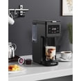 thumbnail image 6 of Suodoka Iced and Hot Single Serve K-Pod Coffee Maker, 6-14 oz Brew Sizes, 30oz Removable Water Tank, 2 in 1 Coffee Machine with Reusable Filter, Black, New, 6 of 6