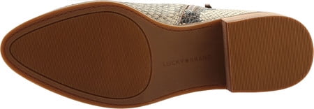 lucky snakeskin booties