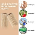 thumbnail image 3 of CUITING Finger Arthritis Sleeves  10 Pcs Elastic Thumb Splint Brace Support Protector Finger Compression Sleeve for Arthritis Joint Pain Relief  Breathable Finger Tape for Triggger Finger, 3 of 6