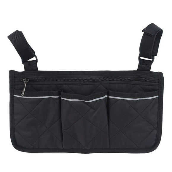 Outdoor Chair Armrest Hanging Bag Camping Chair Side Tools Storage Pouch Resealable Food Packaging Organizer Multiple Pockets