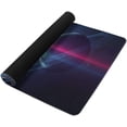 thumbnail image 3 of Planets & Nebula Space Extended Gaming Mouse Pad - 35.4x15.7in Large Desk Mat, Non-Slip Rubber Base, Stitched Edges, Perfect for Work, Game, Office, Home, 3 of 6
