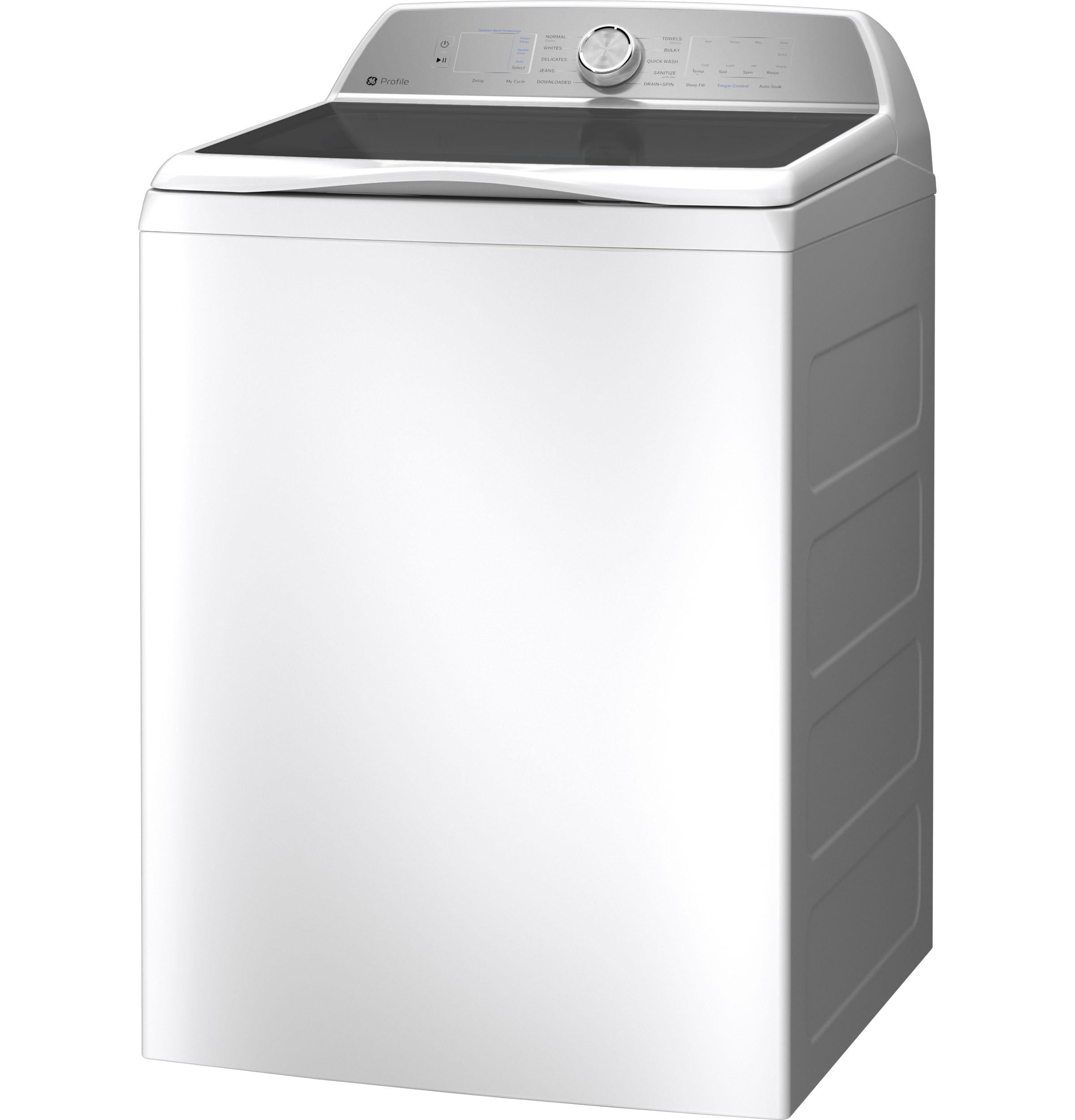 GE APPLIANCES PTW600BSRWS high efficiency top load washer