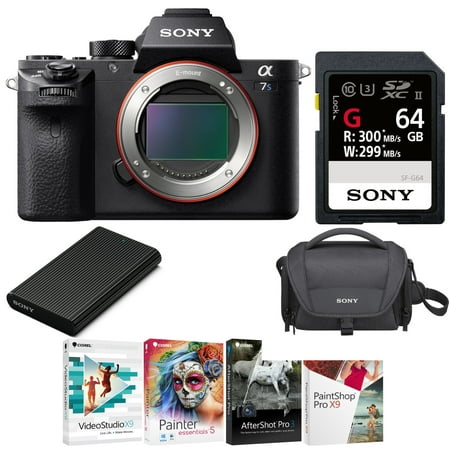 Sony Alpha a7s II Mirrorless Digital Camera with Storage Bundle