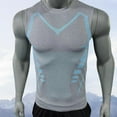 thumbnail image 7 of 2026 New V Boost Shape Wear Shirt Men, Version Ionic Sleeveless Compression Shirts, 7 of 7