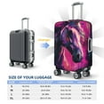 thumbnail image 5 of Haiem Watercolor Painting White Horse Luggage Cover Printed Suitcase Covers for Luggage Elastic Washable Suitcase Protector Fits 18-32 Inch Luggage-Large, 5 of 8