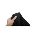 thumbnail image 4 of INSPIRE CHIC Women's Leopard Ribbons Faux Fur Wrap Collar Scarf Plush Neck Scarves Black, 4 of 5