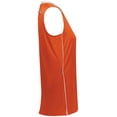 thumbnail image 5 of Augusta M Girls Rover Jersey Orange/White 1688, 5 of 5