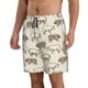 thumbnail image 2 of Fotbe Vintage Farm Pigs Trajes de Baño Estampados para Hombre, Shorts de Verano de Secado Rápido, Ropa de Playa, Bañadores-Small, 2 of 6