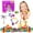Multicoloured, variant on HANMUN Girls Toy Pop Snap Beads - Jewelry Marking Kit for Girls 5-7, 119 Pieces DIY Necklace Ring Bracelet Art Toddler Crafts, Ideal Christmas Birthday Gifts for 3-8 Year Old Kids
