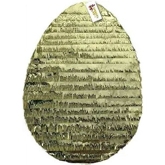 APINATA4U 2-D Gold Easter Egg Pinata Golden Egg Pinata Easter Party Decoration