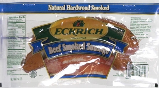 Eckrich  Beef Smoked Sausage