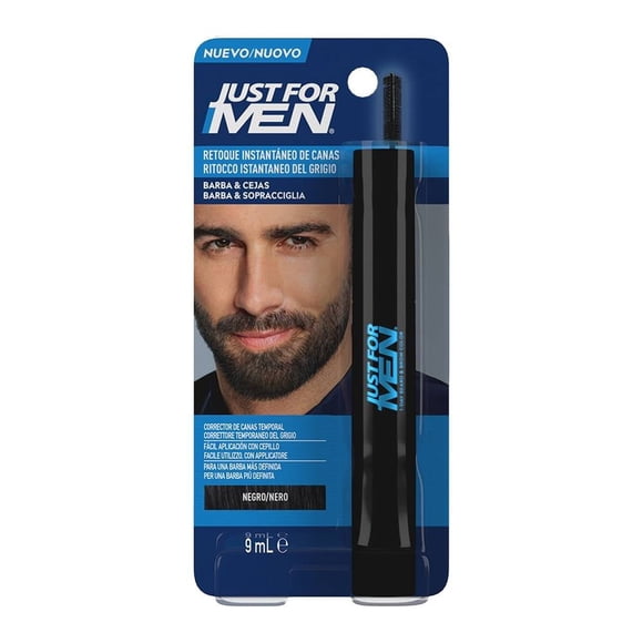 Retocador instantáneo de canas Just For Men negro