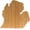 Michigan, variant on BambooMN Florida Silhouette Bamboo Serving and Cutting Board - 1 Unit - 8.25" x 11.5" x 0.60"