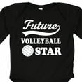 thumbnail image 4 of Inktastic Future Volleyball Star Childs Sports Boys or Girls Long Sleeve Baby Bodysuit, 4 of 5