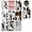 A, variant on Knisume Haunted House PVC Window Decals – Halloween Static Cling Removable Stickers for Glass Doors, Halloween Decor No Glue Wall Decor for Living Room and Halloween Party Decorations,A