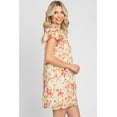 thumbnail image 2 of GeeGee Floral Mini Dress, Women's L, 2 of 4