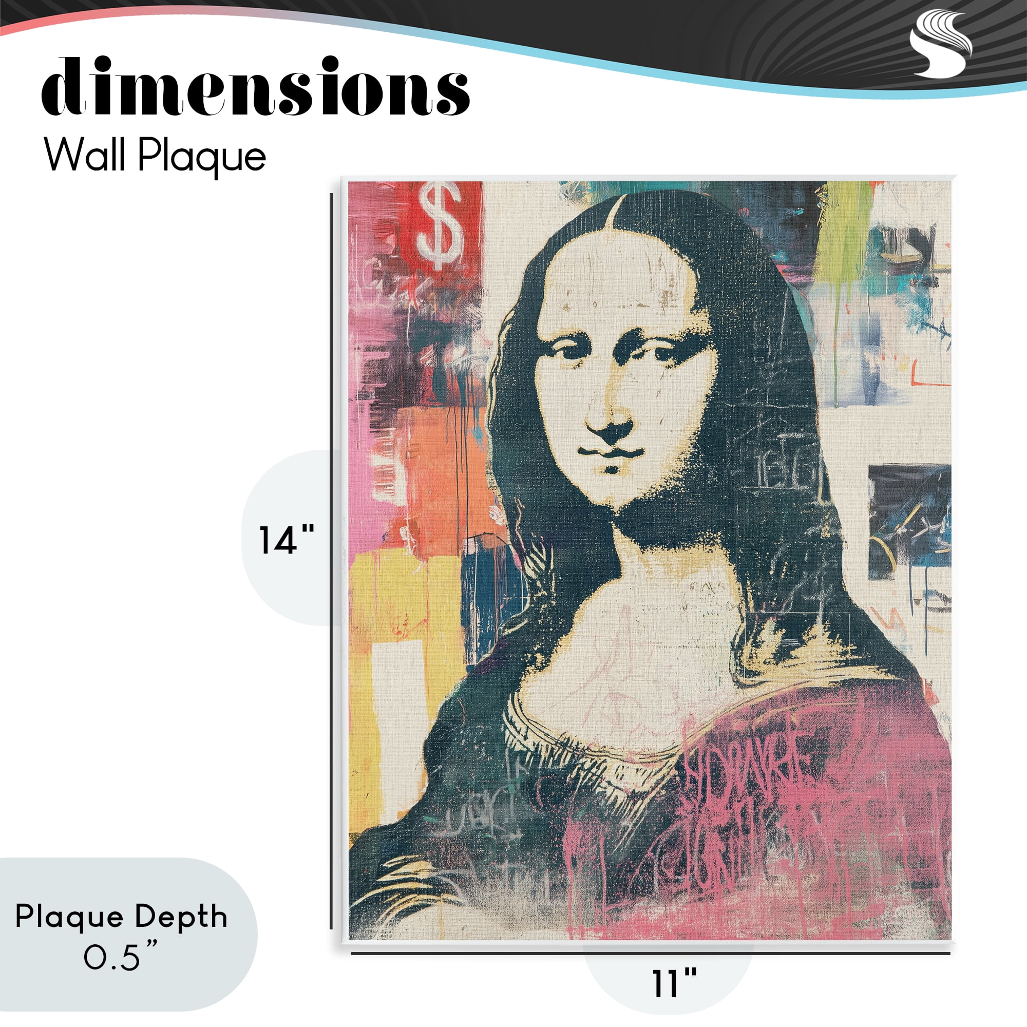 Stupell Industries Urban Renaissance Portrait Wall Plaque Art, design by Svetlana Aleynikova