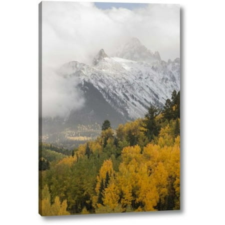 Millwood Pines 'Colorado, Sneffels Range Mt Sneffels at Sunset' Photographic Print on Wrapped Canvas