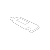 Genuine OE Toyota Sun-Visor - 74310-06580-A2