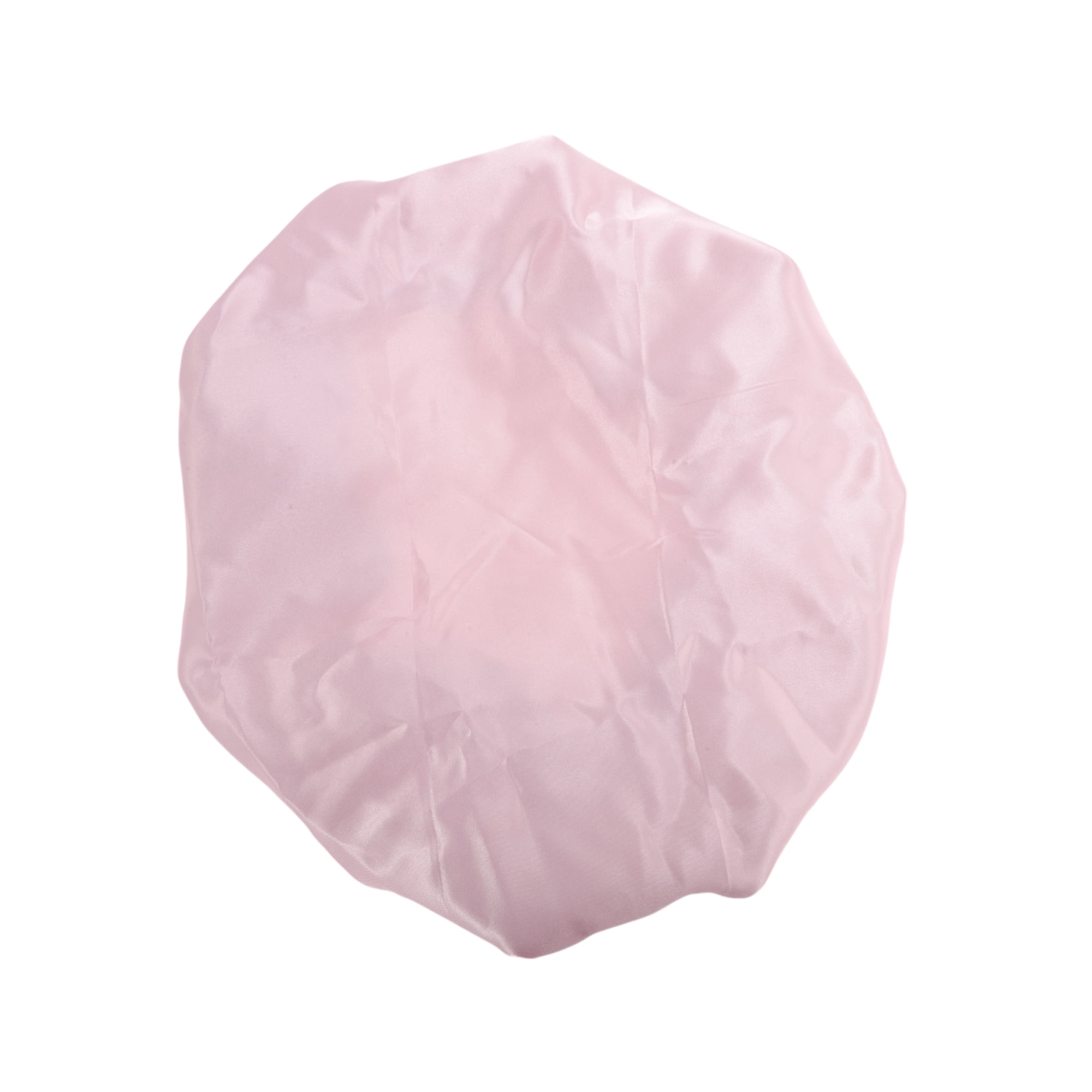 Unique Bargains Women Reusable Shower Cap for Bathroom Hotel 1 Pc Black