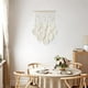 thumbnail image 2 of Decoración bohemia para colgar en la pared con macramé, tapiz de macramé con cuentas de madera y hojas para colgar en la pared, 2 of 3