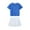 Blue1, variant on Maean Girls Skirts Set Cotton Short Sleeve Tops and Skirt Outfits Summer Sport Athletic Tracksuits 3 Piece