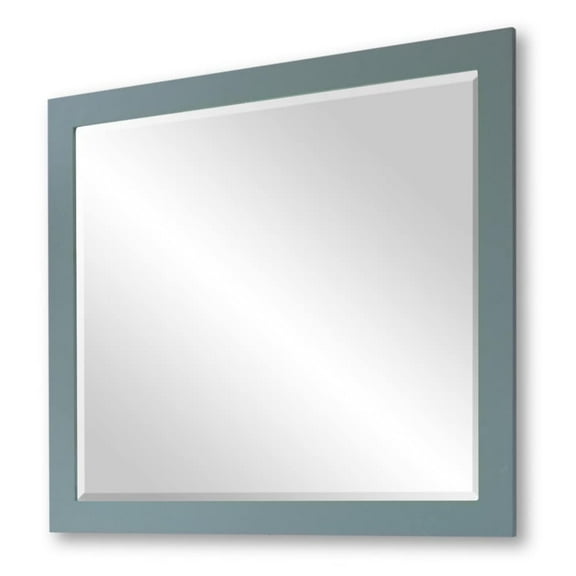 Infurniture Contemporary Style 32-inch wide Rectangular Wall Mirror