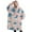 Pink Cartoon Dinosaurs-2, variant on Oversized Wearable Blanket Hoodie,Pink Cartoon Dinosaurs Christmas Pattern Sherpa Blanket Hoodie with Super Pockets,Super Warm Fuzzy Pullover for Women & Men