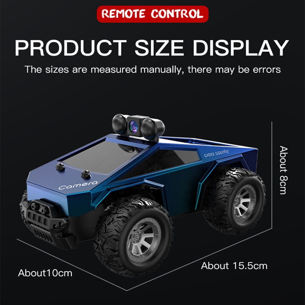 1: 28 Remote Control Car with HD Camera, Original Scale Reduced, LED Lighting, 2.4G, Multiple Control Modes RC Cars