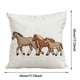 thumbnail image 3 of Funda de almohada con estampado de caballo del año - Funda cuadrada de lino para sofá, decoración del hogar, 18x18 pulgadas, 3 of 8