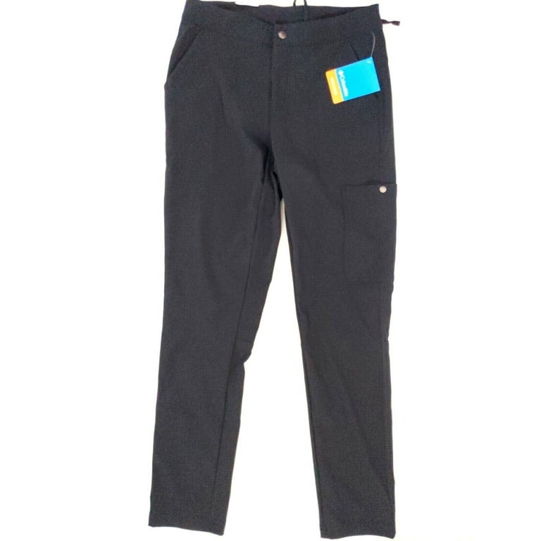 ★★Columbia★★ MLABEL REGULARFIT UNIFORM PANTS SLATE BLACK Columbia Straight Leg Jambe Droite Active Fit Hiking