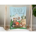 thumbnail image 4 of Juego de cuna personalizado Woodland Camper Wood Grain, 4 of 4