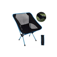 thumbnail image 1 of Silla Plegable Camping Y Playa Compacta Portátil Con Bolsa Azul, 1 of 6