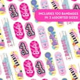 thumbnail image 5 of Smart Care Latex-Free Barbie Bandages Variety Pack Assorted Sizes, 100 Count, Multi-Color, 5 of 8