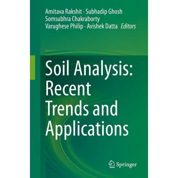 Soil Analysis: Recent Trends and Applications, (Hardcover)