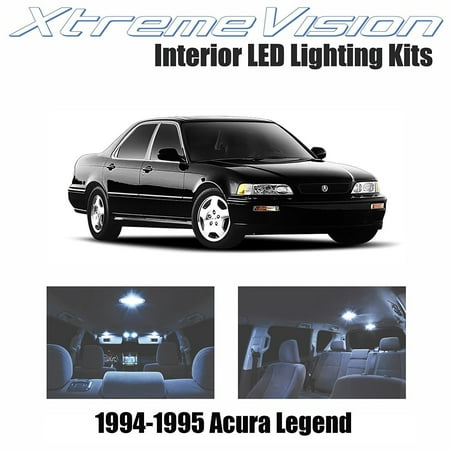 - XtremeVision LED for Acura Legend 1994-1995 (7 Pieces) Cool White Premium Interior LED Kit Package + Installation Tool