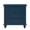 Blue, variant on GZXS Modern 3-Drawer Nightstand with Pull-Out Tray, MDF Bedside Table with Rubber Wood Legs, Easy Assembly, 27.6"L x 16.5"W x 27.6"H (Blue)