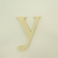 thumbnail image 4 of Package of 1, 14 Inch X 3/4" Thickness Baltic Birch Wood Letter y in The Times New Roman Font, Thick, Lower Case for Art & Craft Project, Made in USA, 4 of 4