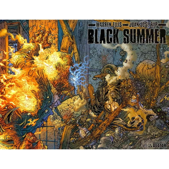 Black Summer #1B VF ; Avatar Comic Book
