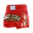 thumbnail image 5 of Joernso Muay Thai Boxing Shorts Women Men Training Fighting Kickboxing Trunks Wide Elastic Waistband Embroidery Pattern Boxing Shorts, 5 of 8