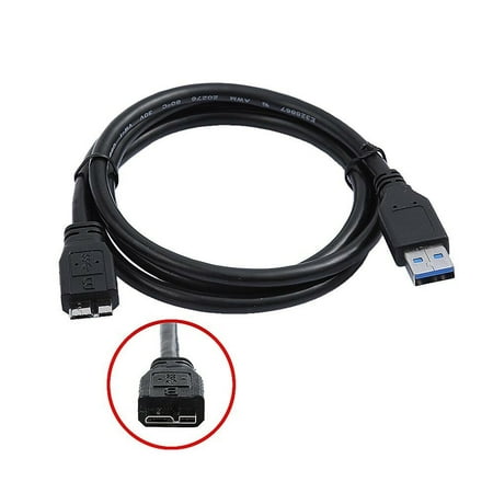 USB 3.0 PC Cable Data For Seagate FreeAgent GoFlex 3 TB External Hard Drive